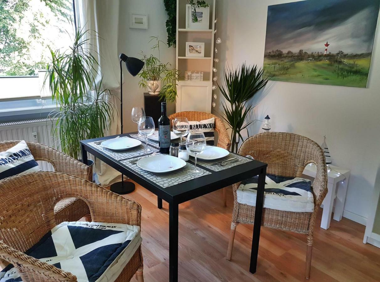 Charmante Ferienwohnung 3 Zimmer Kueche Bad Zentrale Lage Hagen im Bremischen ภายนอก รูปภาพ